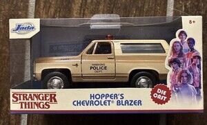 Jada Toys Hollywood Rides Hopper's Chevy Blazer 1/32 #24078 Stranger Things